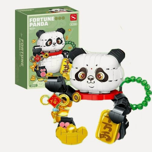 Изображение товара Конструктор "Счастливая панда" 526 дет. 20808