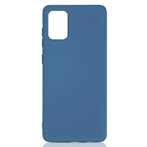 Накладка силикон DF для Samsung Galaxy M51 M515 синий