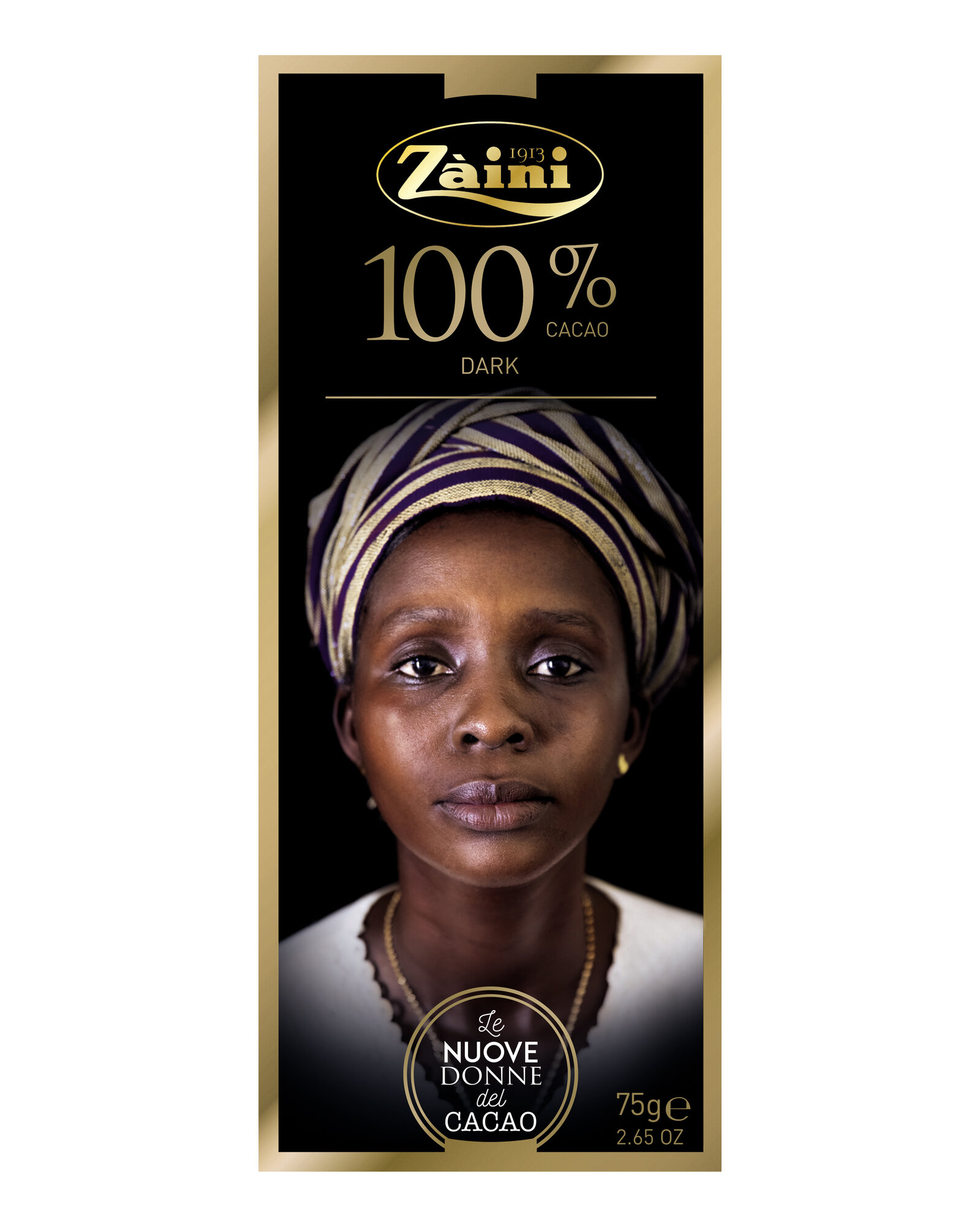 Темный шоколад 100% "Women of cocoa", 75г
