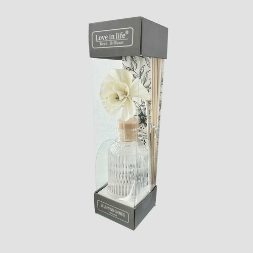 Диффузор ароматический для дома аромат Голубой колокольчик Blue wind chimes 100 мл AM-40 760₽