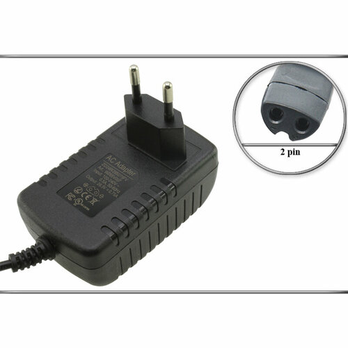 Адаптер (блок) питания 26.5V, 0.75A, 2pin (ZD24W265075EU, ZD24W265075FV), зарядное устройство для пылесоса Vax Reach.