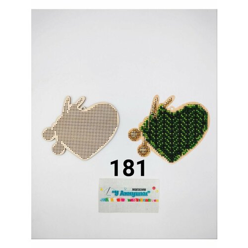 Деревянная заготовка Сердце 181 440₽