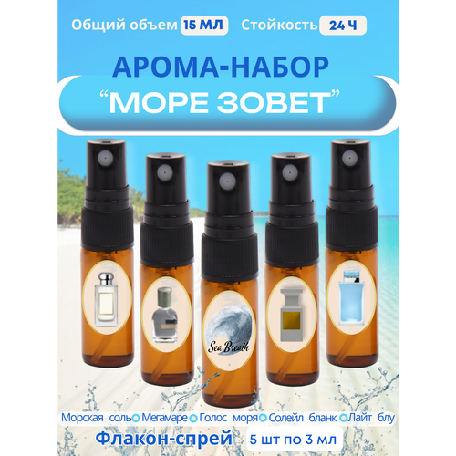 Набор масляных духов Море зовет 698₽