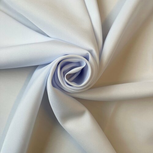 Габардин однотонный (270 г/м. п) белый №1 ширина 150 см
