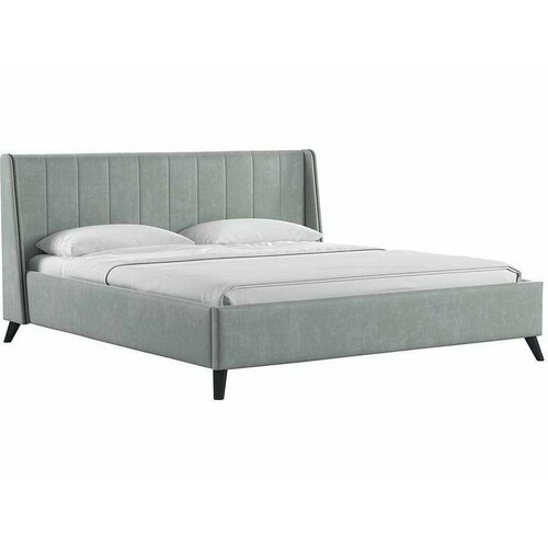 Мелисса кровать 180 Тори 61 серебристый серый