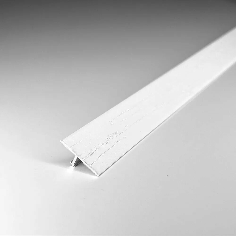 фото Стык Т-образный ламинированный 23мм разносторонний 0,9 Дуб Вайт