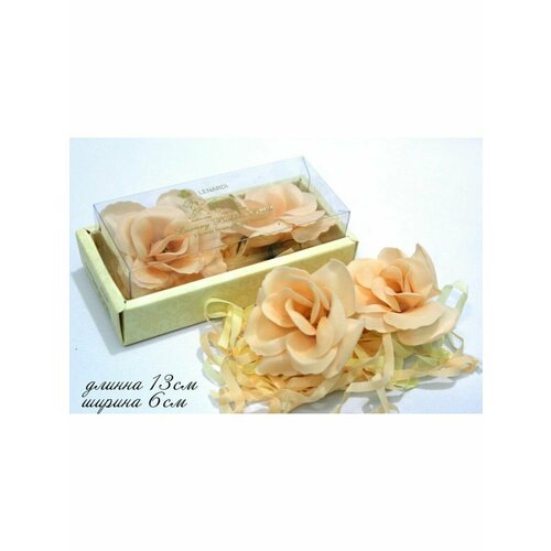 Декоративное мыло ручной работы розочка 490₽