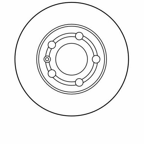Тормозной диск TRW - фото №3