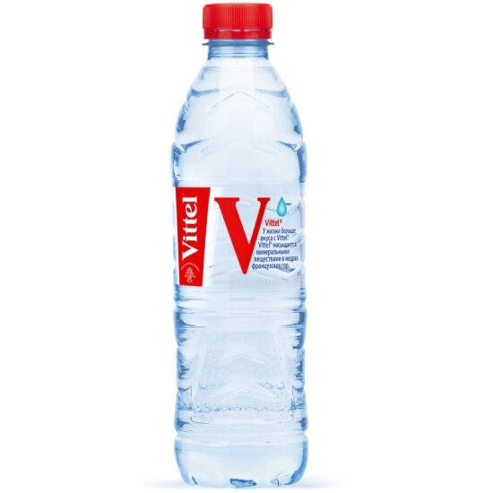 Вода минеральная Vittel негазированная ПЭТ 0,5 л