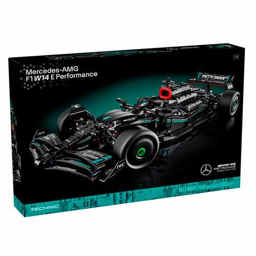 Конструктор Mercedes-AMG F1 W14 E Performance lego technic mercedes amg f1 w14 e performance pull back игровой набор