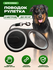 Поводок-рулетка Pets&Mom для собак, черный, 5м, влагостойкая, рег...