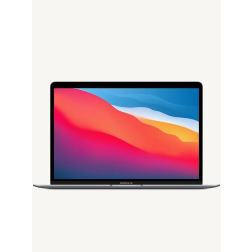 133 Ноутбук Apple MacBook Air 13 Late 2020 2560x1600 Apple M1 32 ГГц RAM 8 ГБ DDR4 SSD 256 ГБ Apple graphics 7-core macOS серый космос 82000₽