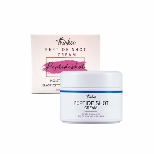 THINKCO Крем для лица с пептидами Peptide Shot Cream крем для лица с пептидами thinkco peptide shot cream 50 мл