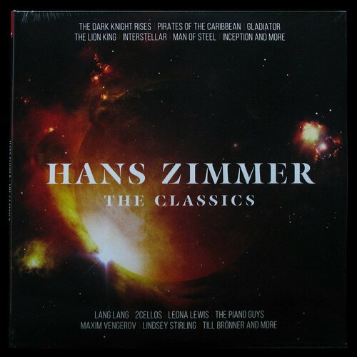 виниловая пластинка hans zimmer the classics 2lp Виниловая пластинка Sony Classical Hans Zimmer – Classics (2LP)