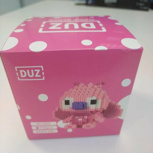 3d Конструтор блоковый Розовый стич