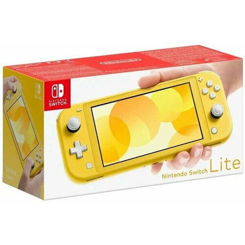 Игровая приставка Nintendo Switch Lite 32 ГБ, без игр, желтый