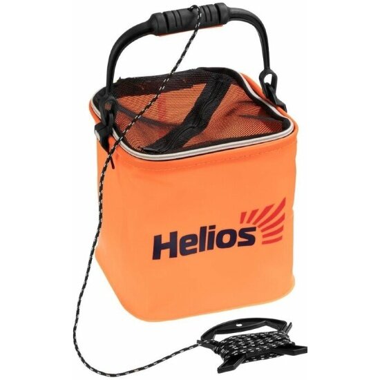 Ведро для прикормки Helios HS-АТ-020-24 складное 13 литров 24х24см (сумка-ведро)