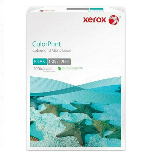 Бумага XEROX СolorPrint Coated Gloss с глянцевым покрытием SRA3 (320 x 450 мм) 130 г/м2, 250 листов, 450L80025