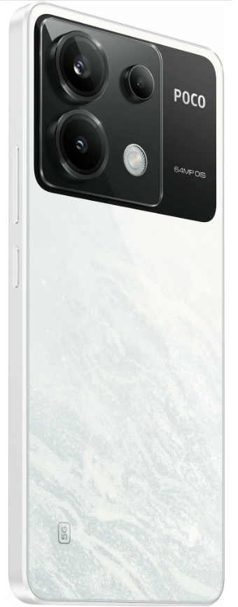 Смартфон Xiaomi POCO X6 12/256 ГБ Global, Dual nano SIM, белый — фото 1
