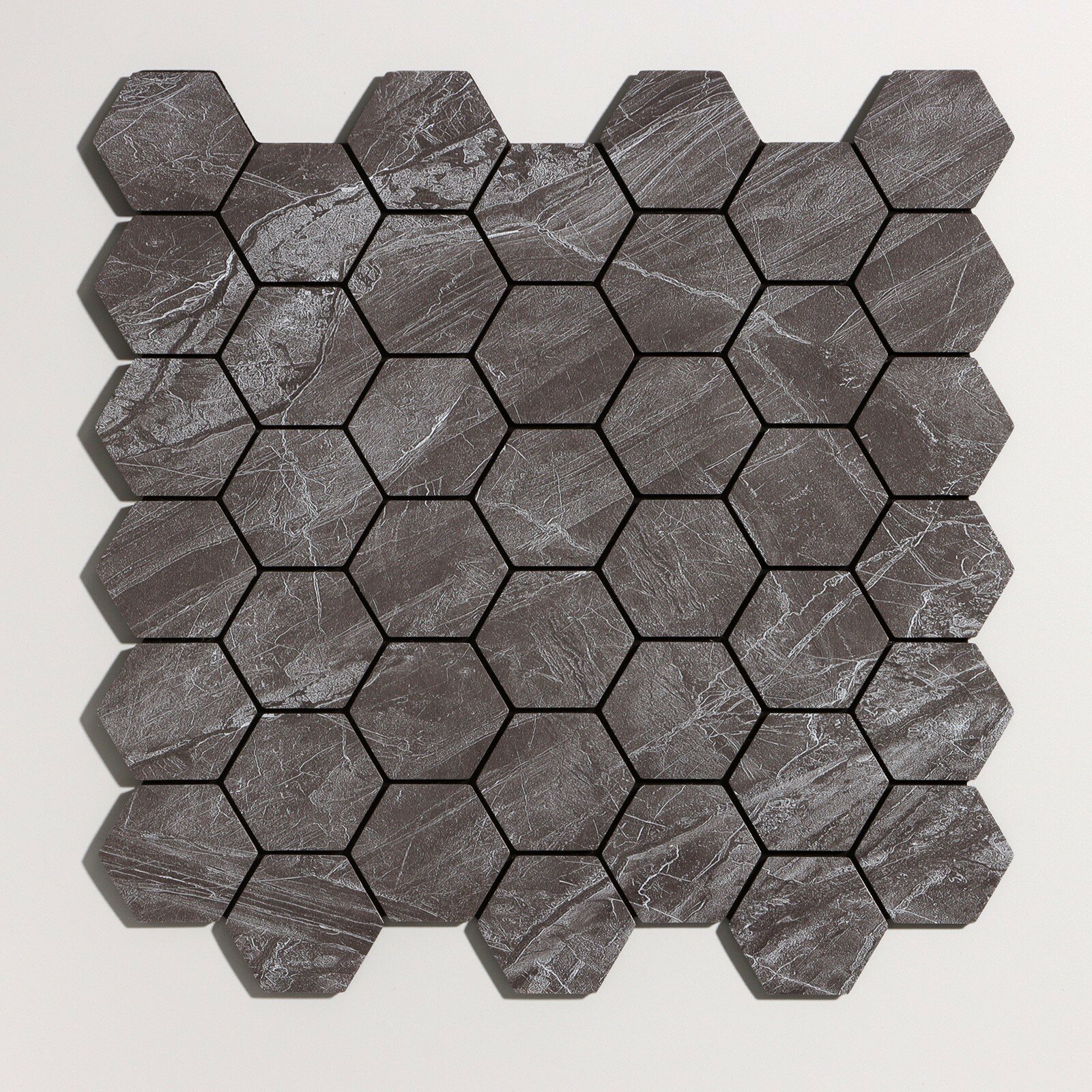 фото Панель самоклеящаяся 30*30см мягкая соты