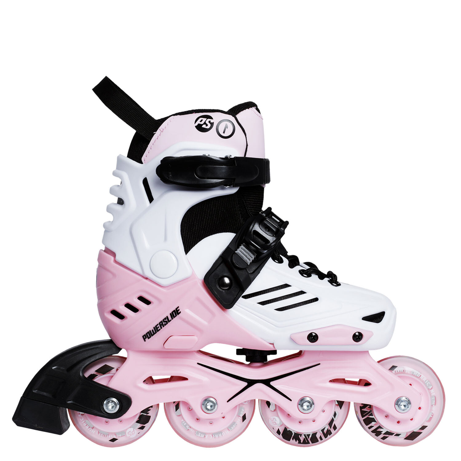 Роликовые коньки Powerslide Khaan Junior LTD White/Pink (EUR:31-34)