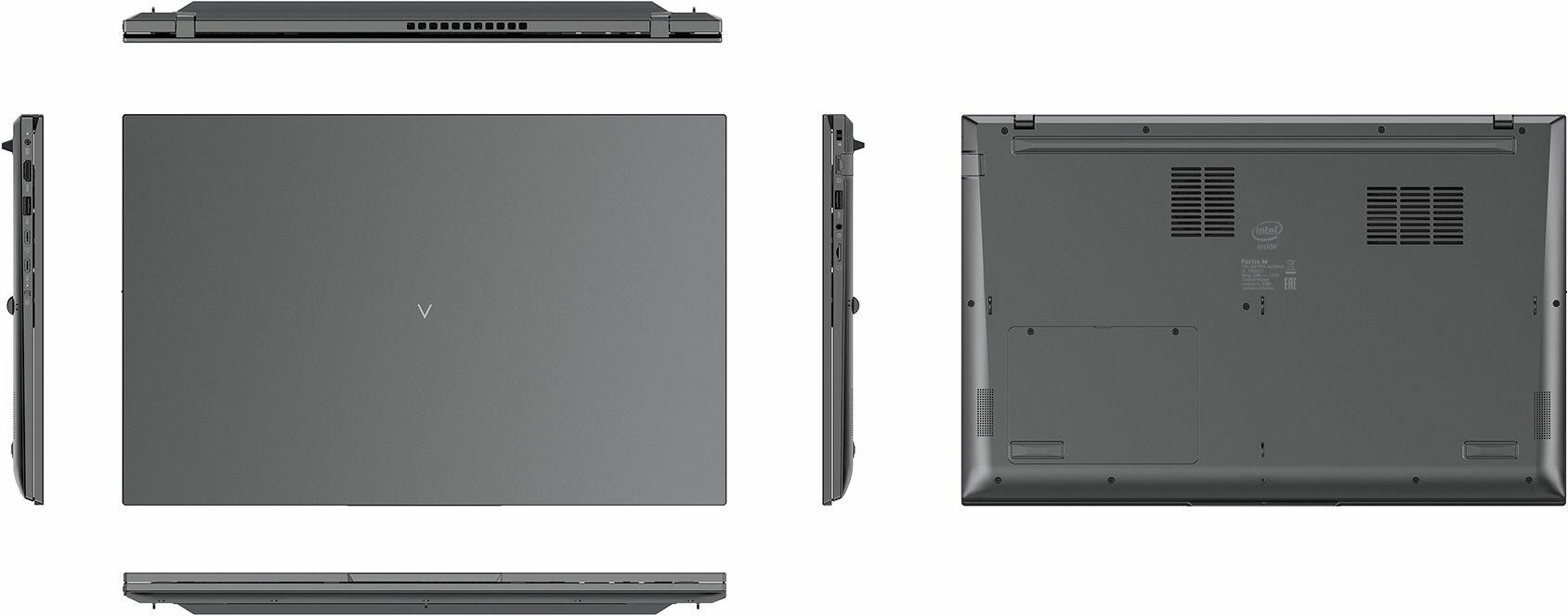Ноутбук Digma Pro Fortis M, 17.3", IPS, Intel Core i5 1035G1, LPDDR4x 16ГБ, SSD 512ГБ, Intel UHD Graphics, серый (dn17p5-adxw02)