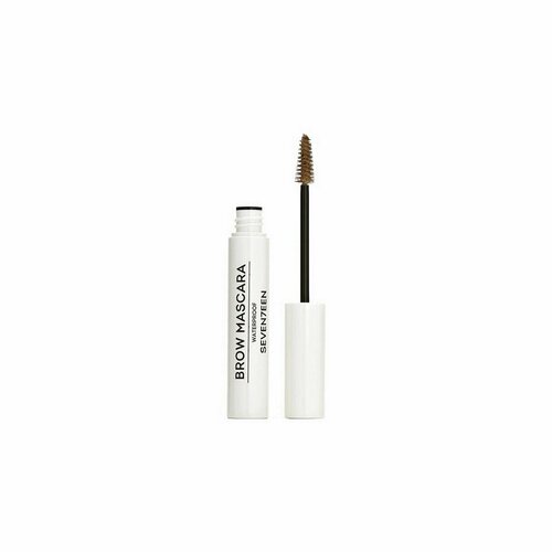 Тушь для бровей водостойкая SEVEN7EEN BROW MASCARA waterproof объём 5мл 02пепельно-коричневый Греция - 1шт 2005₽