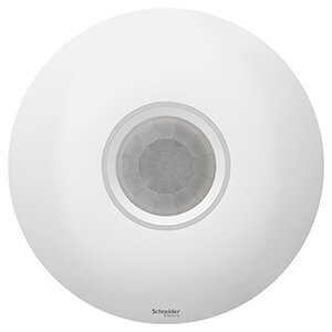 Датчик движения 2000Вт 6м 360гр открытая белый IP20 Атлас Systeme Electric