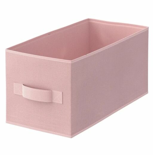 Короб Spaceo KUB Kiss 15x31x15 см 6.9 л полиэстер цвет розовый