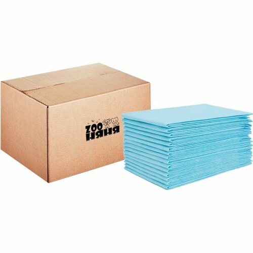 Пеленки одноразовые Зооняня Зоо Няня Вет гелевые тонкие Эконом 60х60 см 240 шт 4075₽