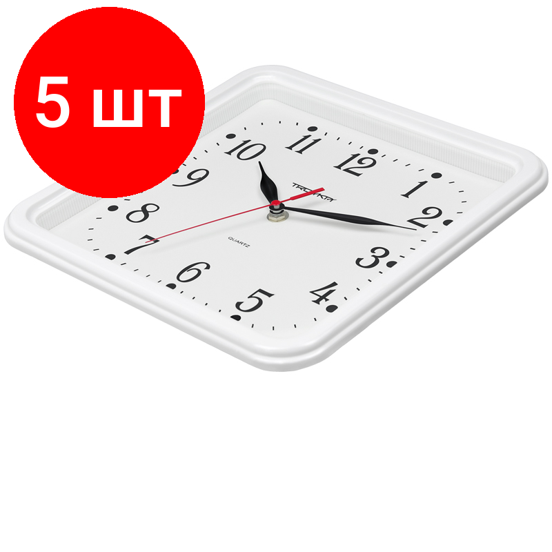 фото Часы настенные кварцевые Тройка 81810835