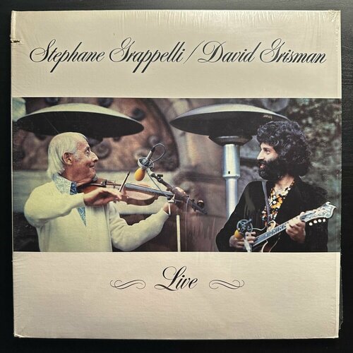 Виниловая пластинка Stephane Grappelli / David Grisman Live (США 1981г.)