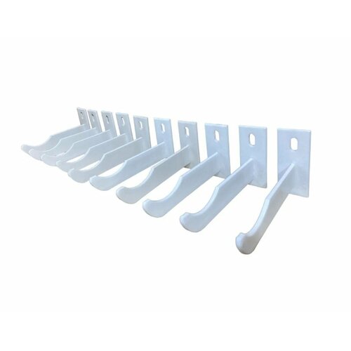 3.2 Кронштейн усиленный белый длинный