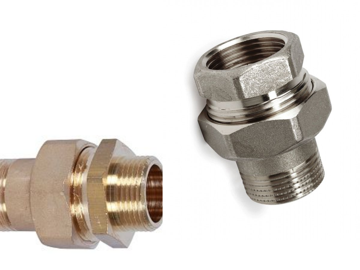 Американка прям. 1" STOUT разъемное соединение с наружной и внутренней резьбой — фото 1