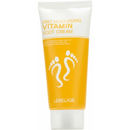 LEBELAGE Увлажняющий крем для ног с витаминами 100мл 198₽