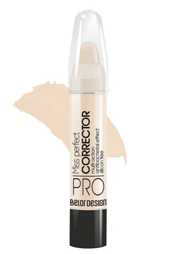 Корректор для лица BelorDesign miss perfect, тон 012, 2.4 гр, 2 шт. — фото 1