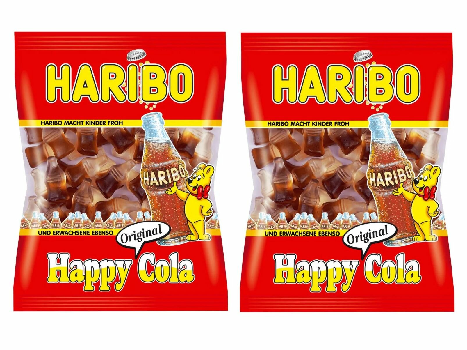 Мармелад Haribo Happy Cola / Кола 2 шт по 100гр