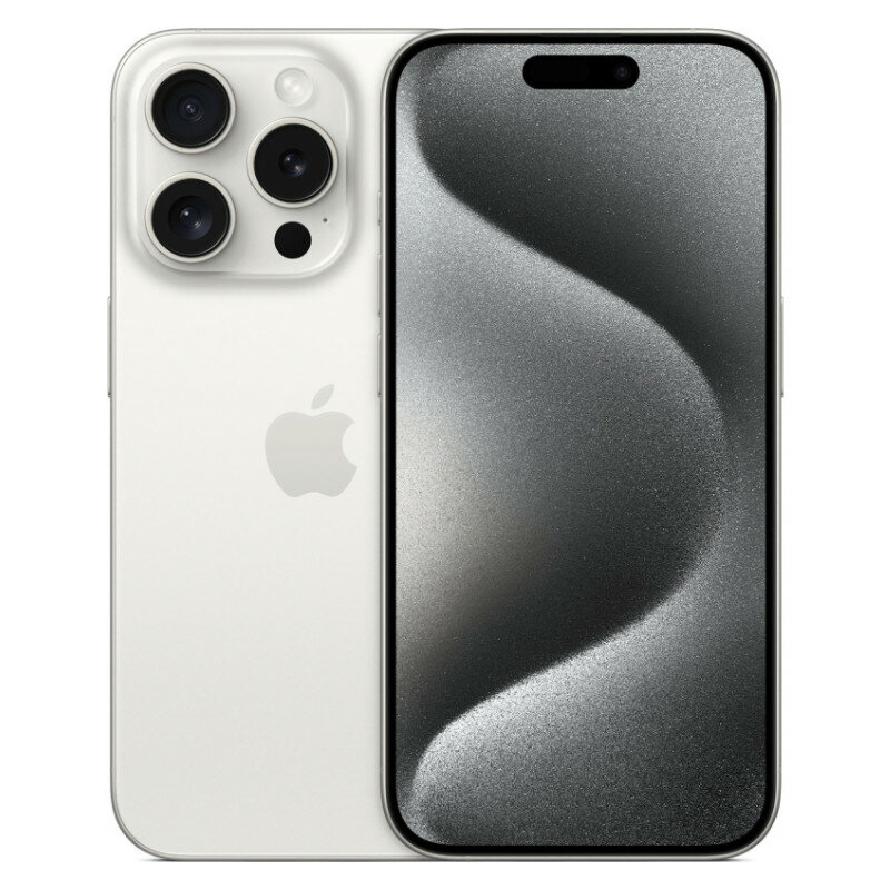 Смартфон Apple iPhone 15 Pro Max 256 ГБ, Dual: nano SIM + eSIM, белый титан