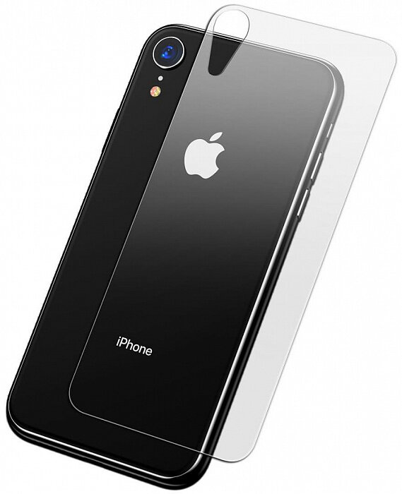Защитное стекло Baseus Full tempered glass rear protector для iPhone XR 6.1inch Transparent