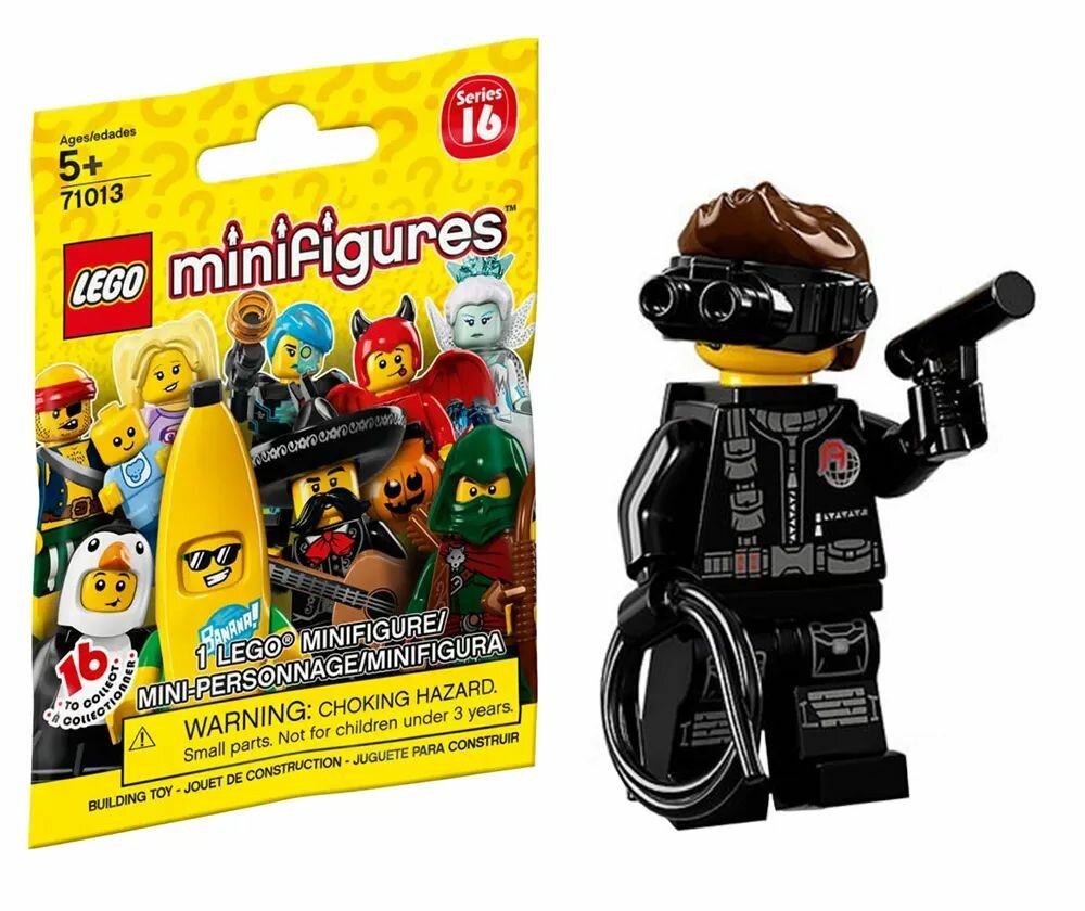 LEGO 71013-14 Шпион. Минифигурки серия 16