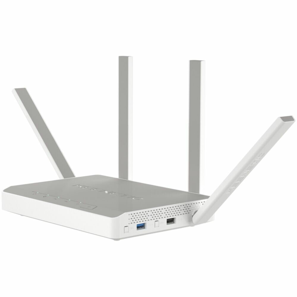 Беспроводной маршрутизатор Keenetic Giga KN-1011 Wi-Fi 6 AX1800 4xGbLAN, 1xGbWAN, 1xSFP 1xUSB2.0, 1xUSB3.0, поддержка 3G/4G модема — фото 1