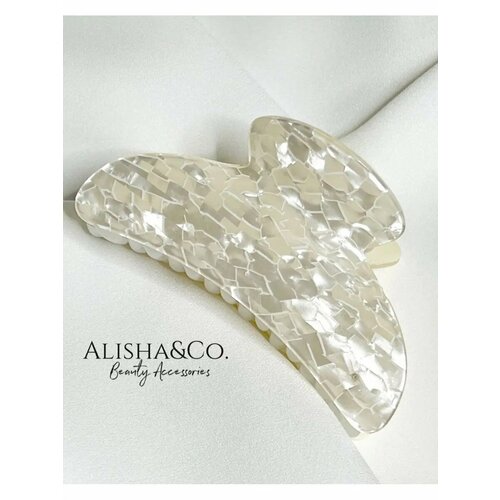 Аксессуар для волос Крабик большой перламутровый Pearl Shell