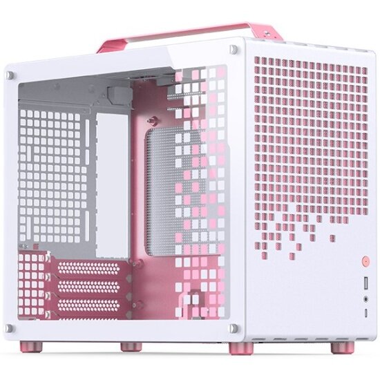 Корпус Jonsbo Jonsplus Z20, бело-розовый