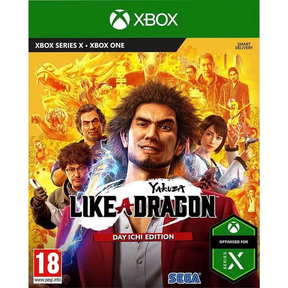 Игра Yakuza Like a Dragon Day Ichi Steelbook Edition (XBOX One/Series X, русская версия) Sega Blu-ray диск 18+