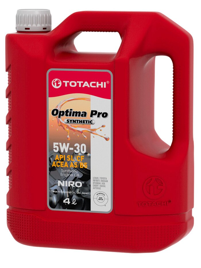 Моторное масло Totachi Niro Optima PRO Synthetic 5W-30 синтетическое 4 л — фото 1