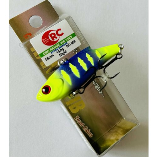 Новинка 2023 года! Раттлин Bassday Range Vib 55ES 10g цвет RC-508 #хищник