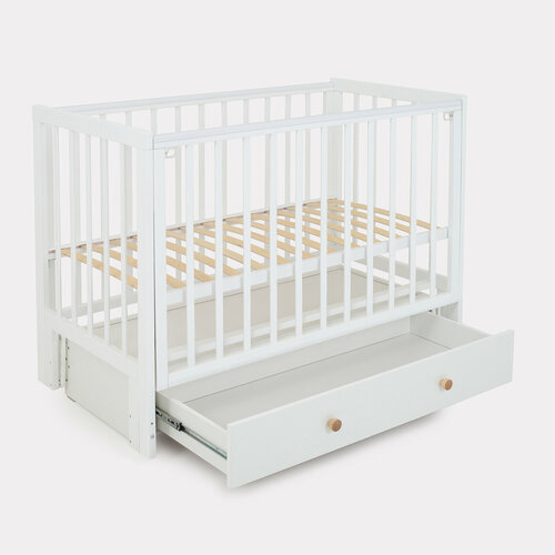 Кровать детская для новорожденных с маятником 120*60 RANT 