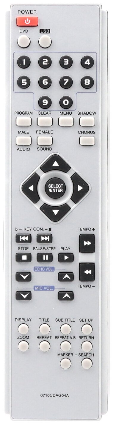 Пульт для DVD LG 6710CDAG04A
