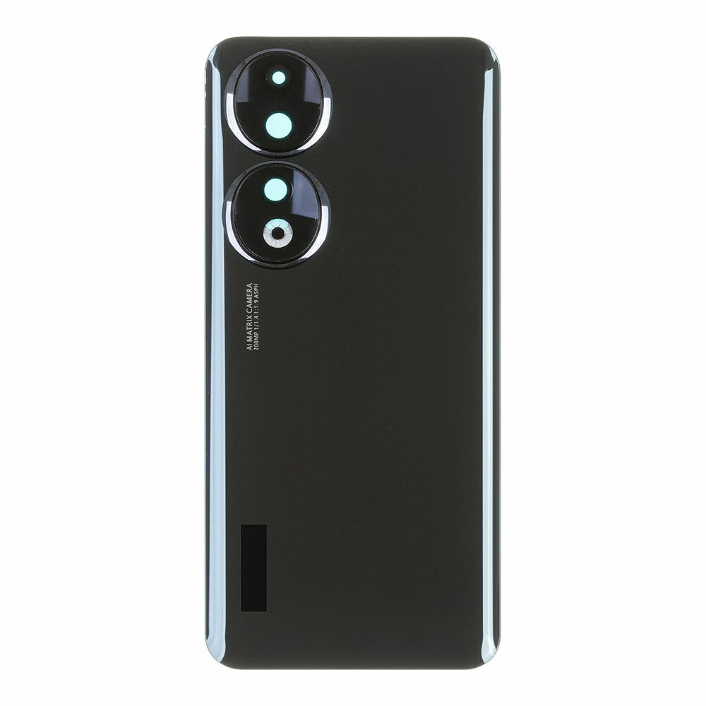 Задняя крышка для Huawei Honor 90 (REA-NX9) со стеклом камеры (черный)