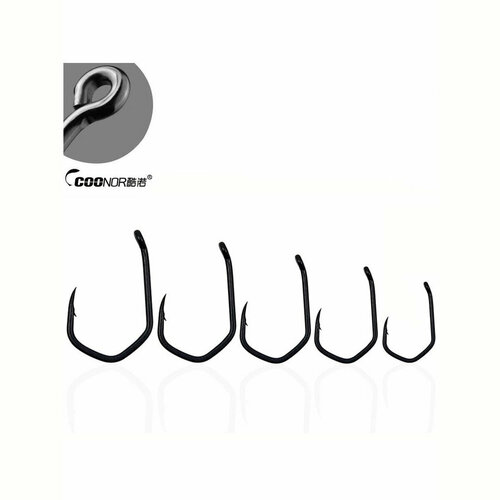 Крючок карповый рыболовный на карпа 10 шт #10